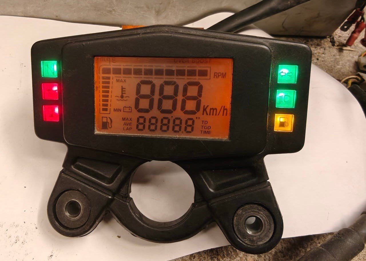 Yamaha DT 50 &125 dashboard Malaguti , Rieju, Ophalen of Verzenden, Gebruikt