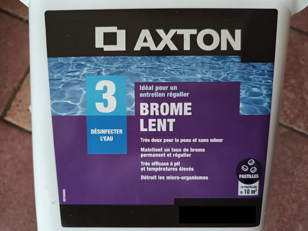 Pastilles de brome pour jacuzzi ou piscine, Tuin en Terras, Zwembad-toebehoren, Nieuw, Overige typen, Ophalen