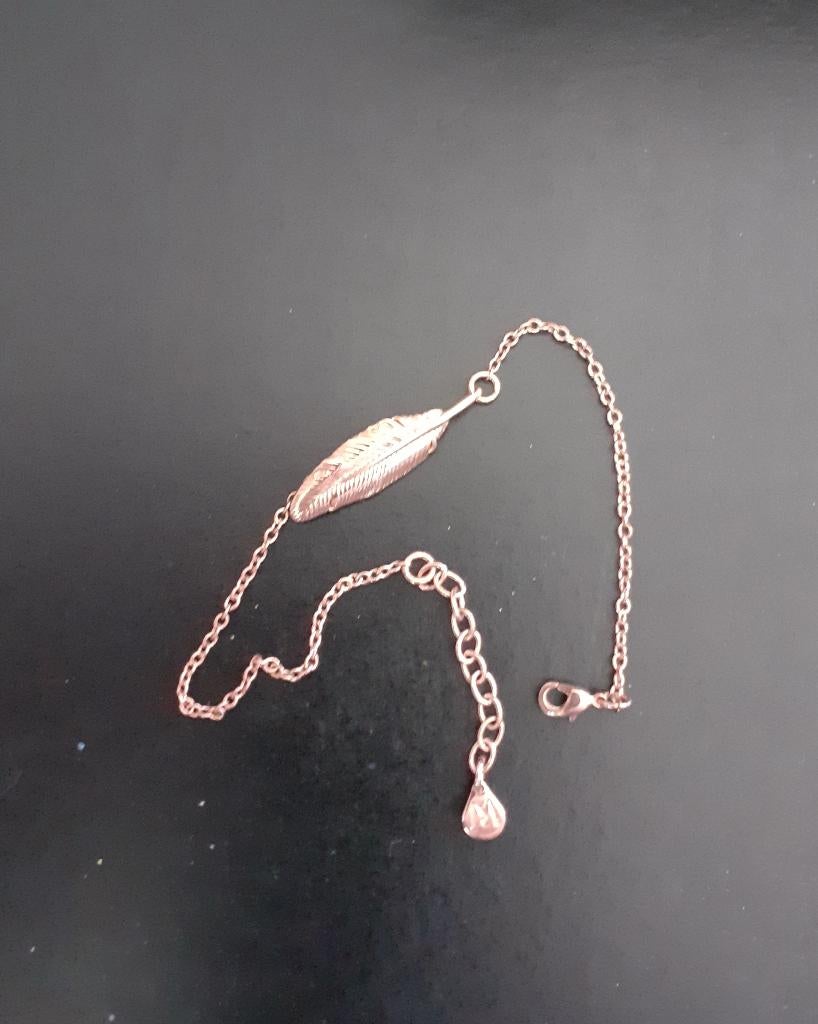 Ketting Myléne Pluim enkel nieuw outlet/prijsverlaging!, Handtassen en Accessoires, Kettingen, Ophalen of Verzenden, Nieuw, Goud