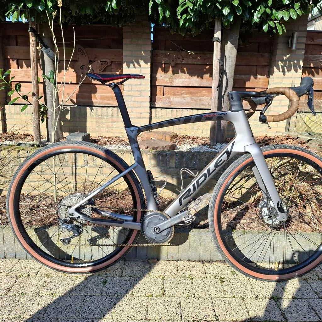 Gravelbike Ridley Kanzo Fast, Fietsen en Brommers, Gebruikt, Carbon, 10 tot 15 versnellingen, 53 tot 57 cm