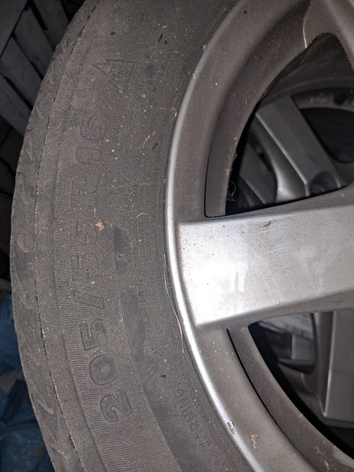 4 alu velgen ( ENZO ) met winterbanden 205/55/R16, Ophalen