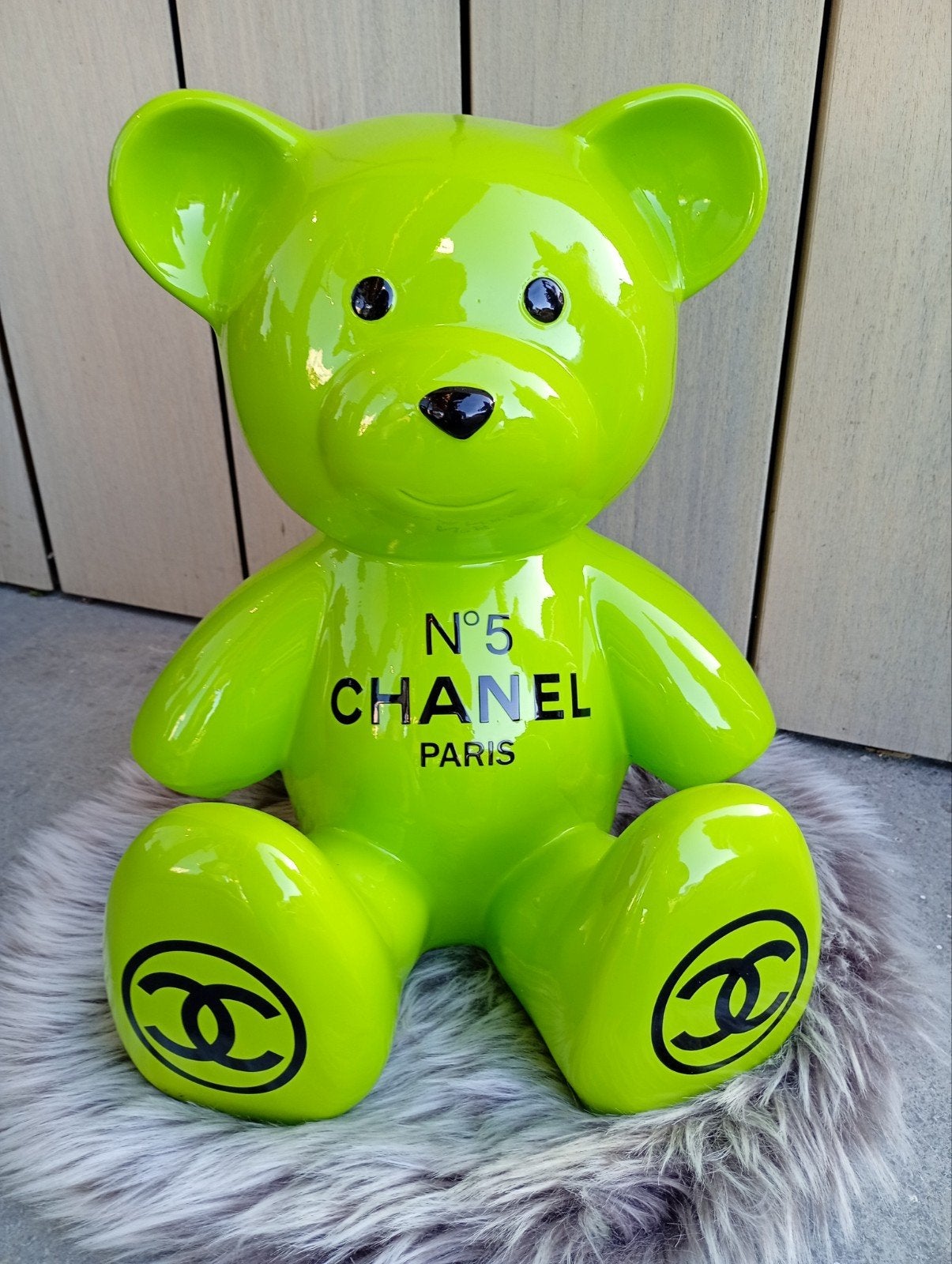 Teddy beer eye catcher, Tuin en Terras, Tuinbeelden, Nieuw, Dierenbeeld, Kunststof, Ophalen