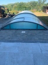 auvent de piscine, Enlèvement, Utilisé, Autres types
