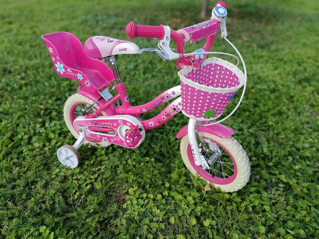 Volare Kinderfiets, Fietsen en Brommers, Ophalen, Zijwieltjes, Velgrem, Minder dan 16 inch