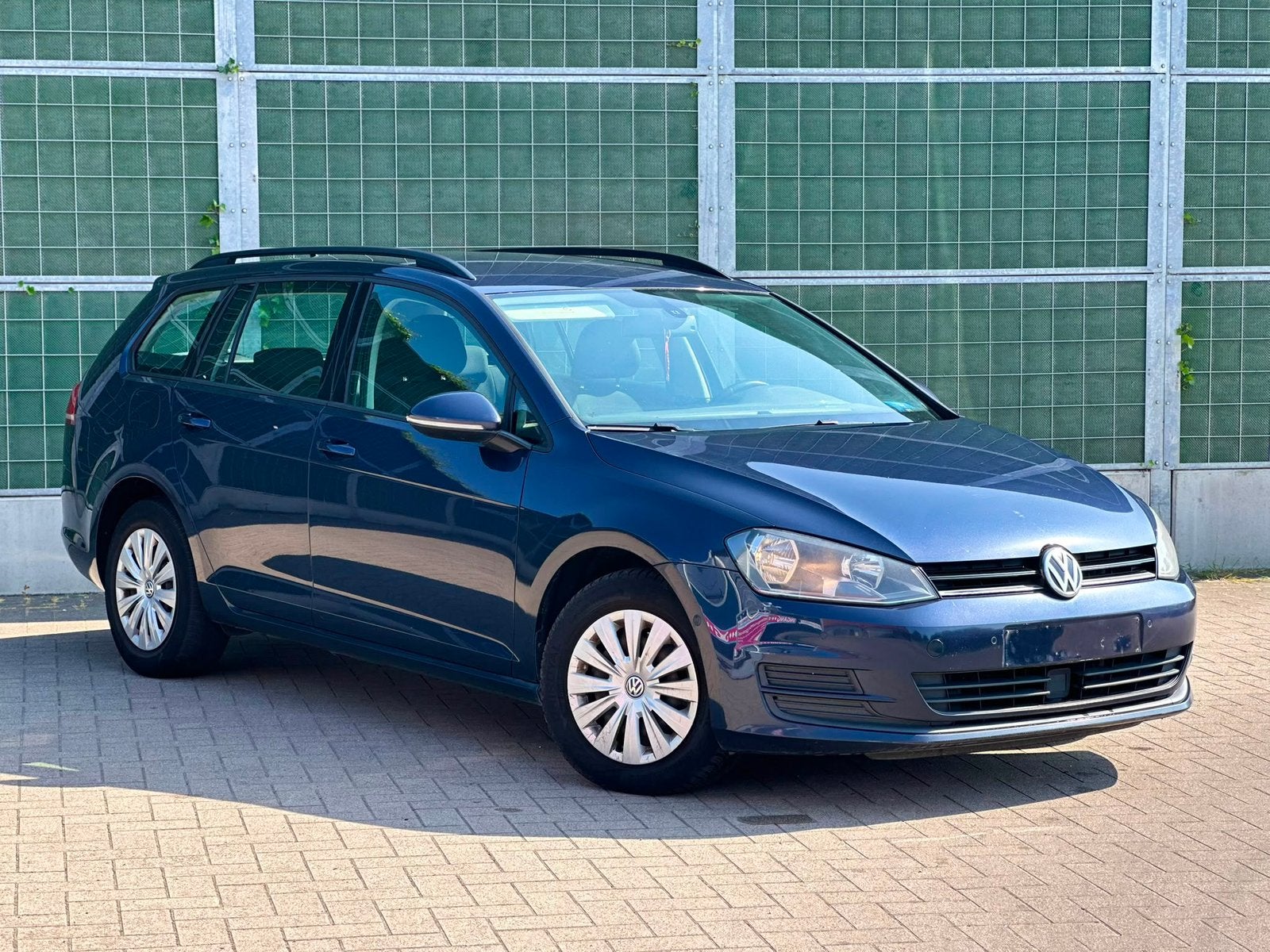 Vw Golf 7 1.6 diesel, Auto's, Stof, Blauw, Bedrijf, Grijs