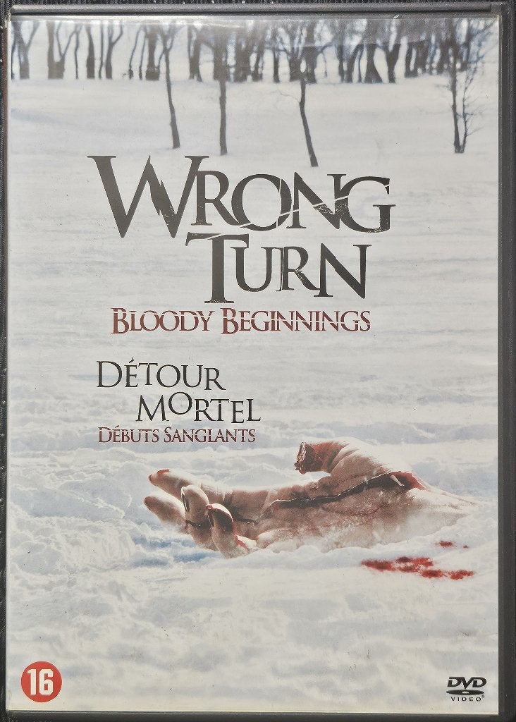 Wrong Turn 4: Bloody Beginnings (2011), Cd's en Dvd's, Dvd's | Horror, Bonusmateriaal, Nederlands, Ophalen of Verzenden, Zo goed als nieuw