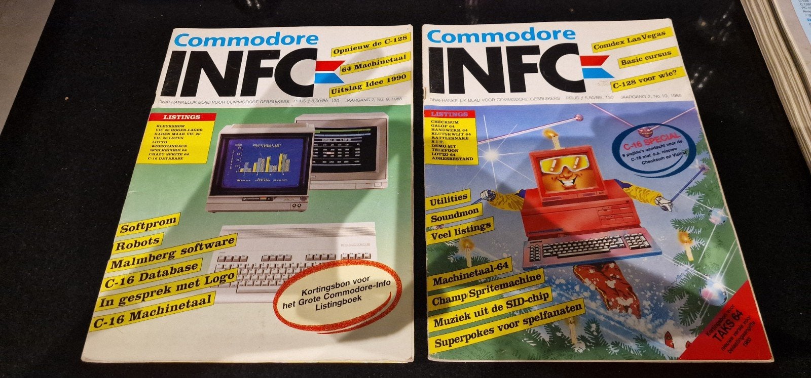Commodore Info 1985 & 1986, Boeken, Ophalen of Verzenden
