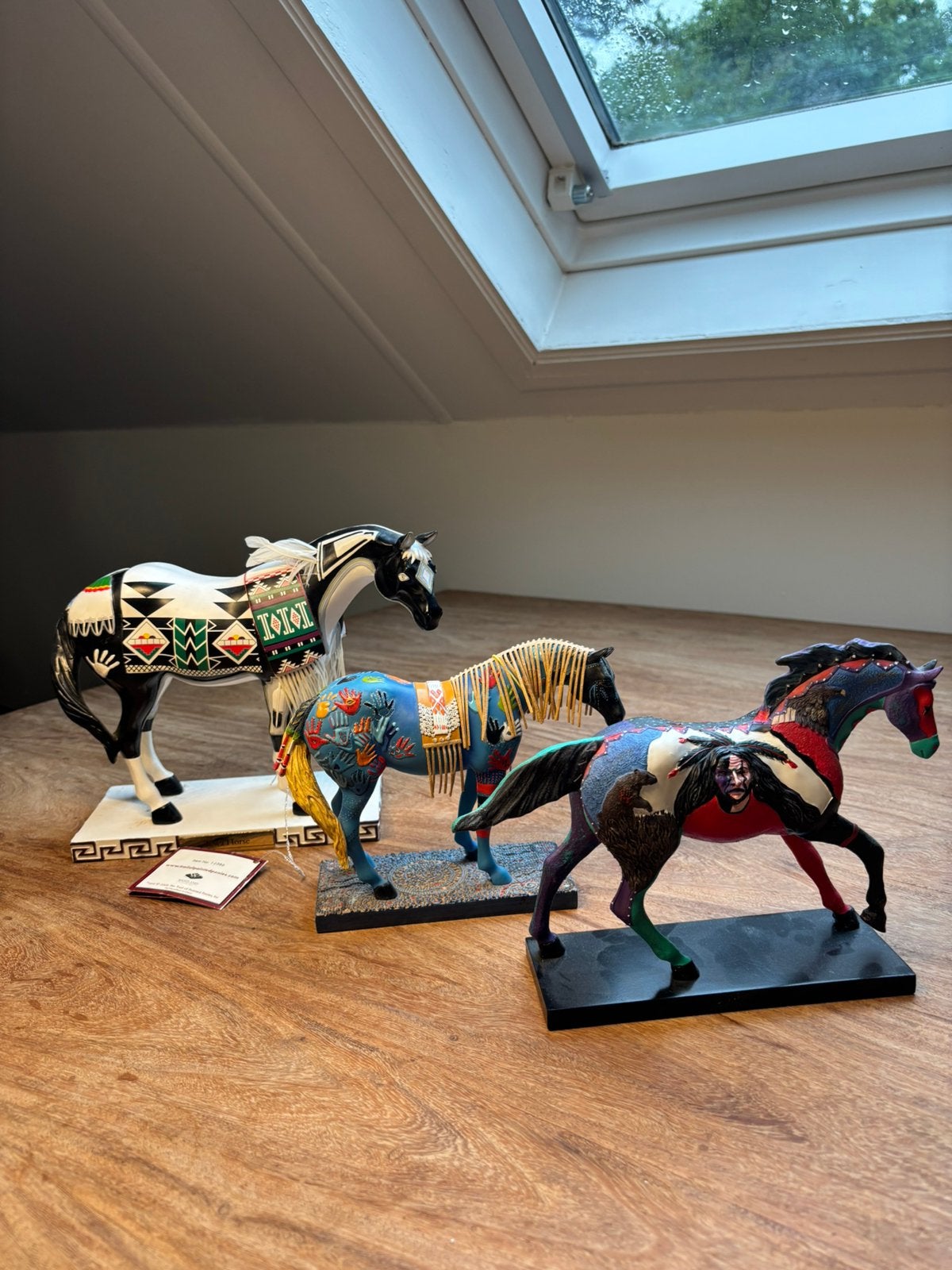 Trail of painted ponies Beelden/ verzameling, Antiquités & Art, Enlèvement, Ensemble