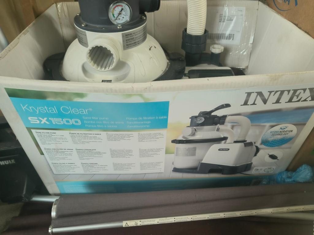 Zandfilterpomp + zoutwater filter systeem + zwembad, Ophalen, Filter