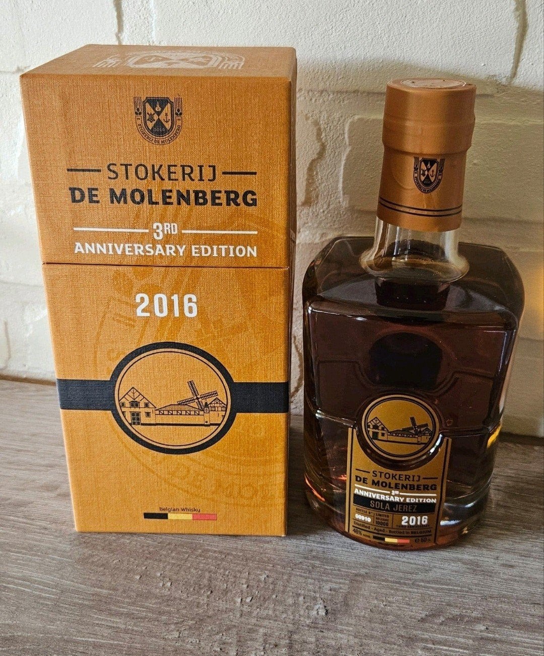 Gouden Carolus 2016 Sola Jerez whisky, Ophalen of Verzenden