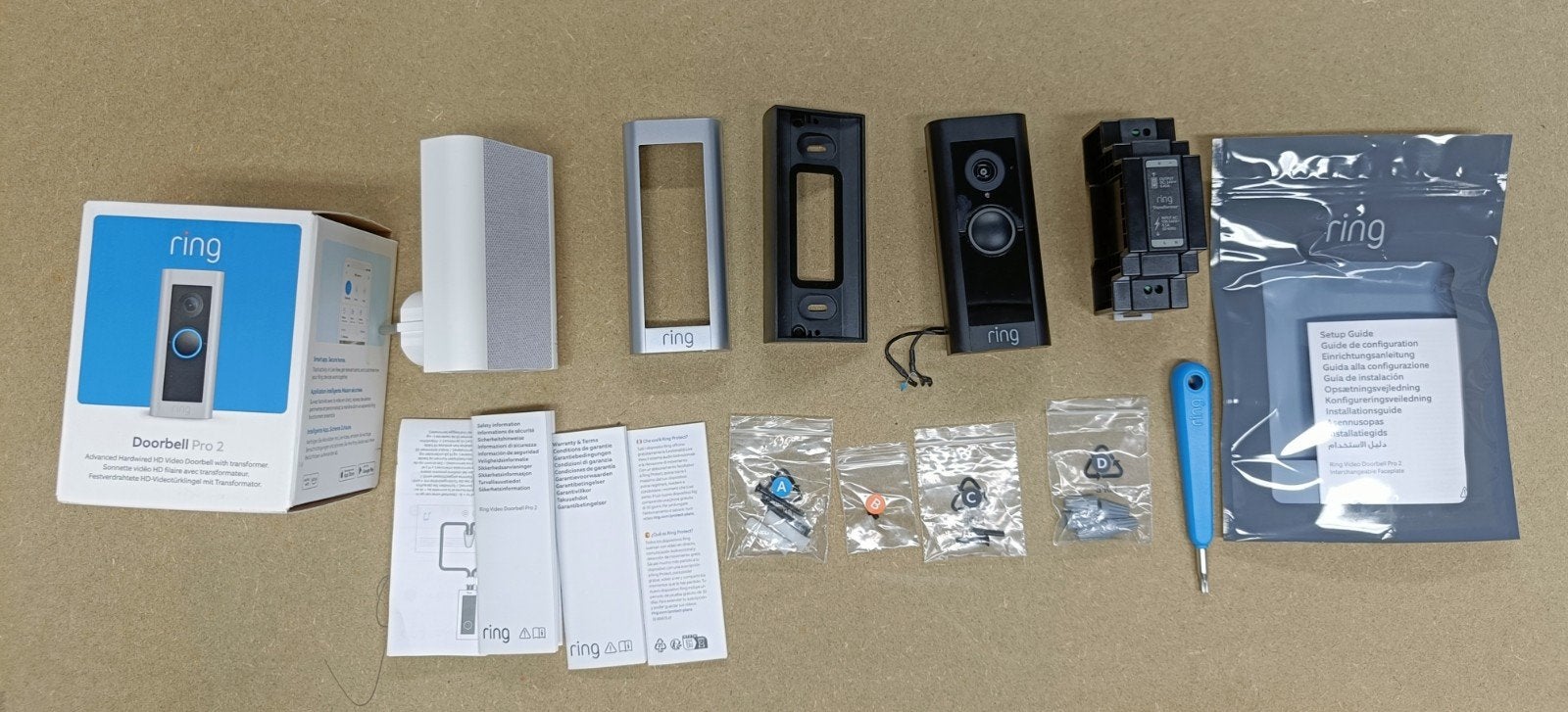 Ring Doorbell Pro 2 bedraad, Huis en Inrichting, Deurbellen, Ophalen, Bedraad