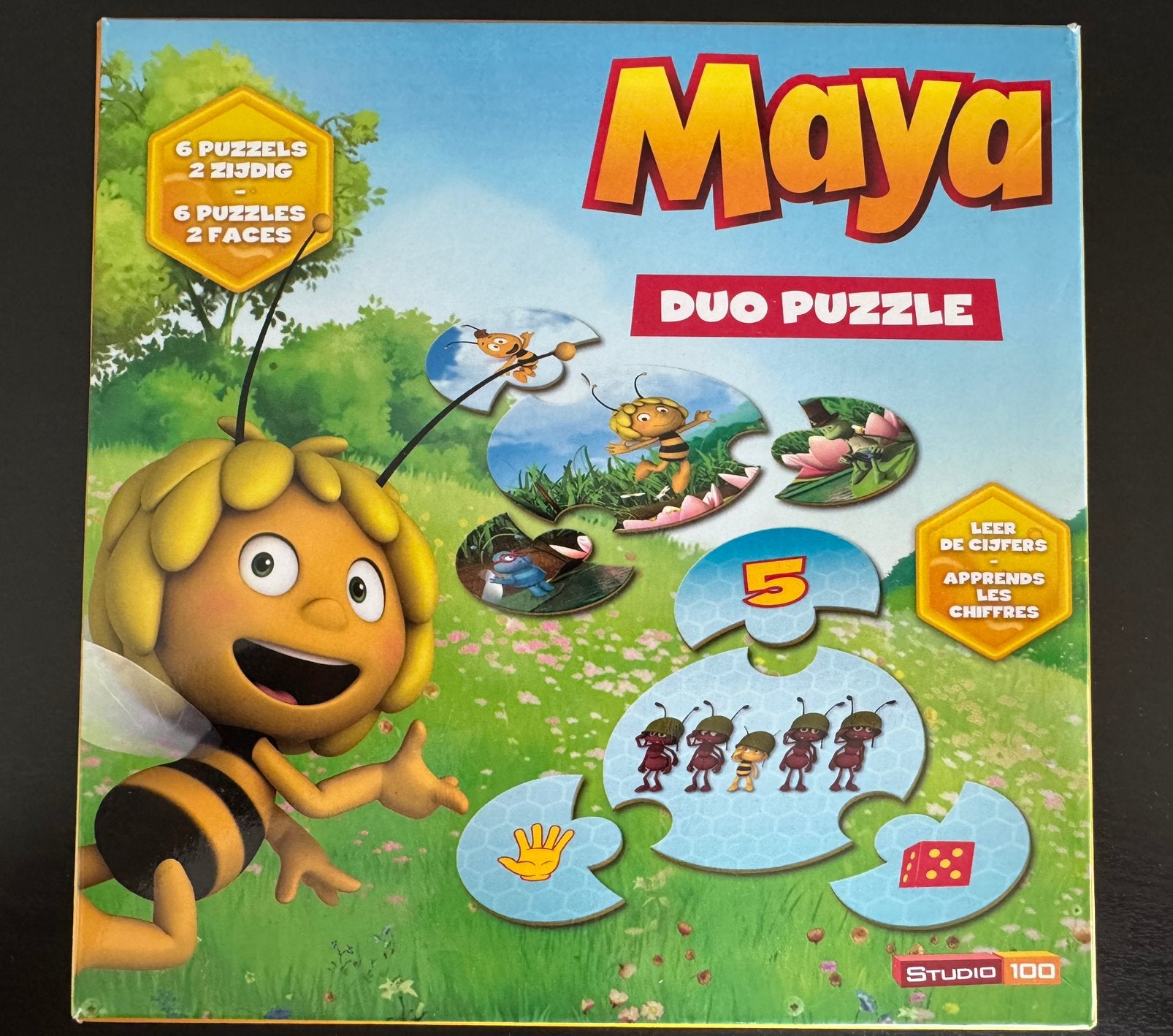 Puzzel Maya - tellen, Hobby en Vrije tijd, Ophalen of Verzenden, Zo goed als nieuw