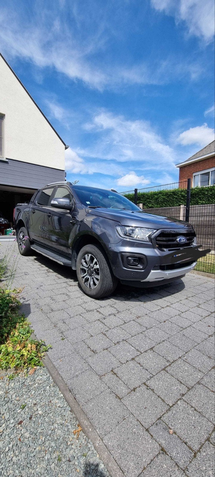 Ford Ranger Wildtrak 01/2023, 38250km, BTW wagen, Autos, Ford, Cuir, Argent ou Gris, Achat, Entretenue par le concessionnaire