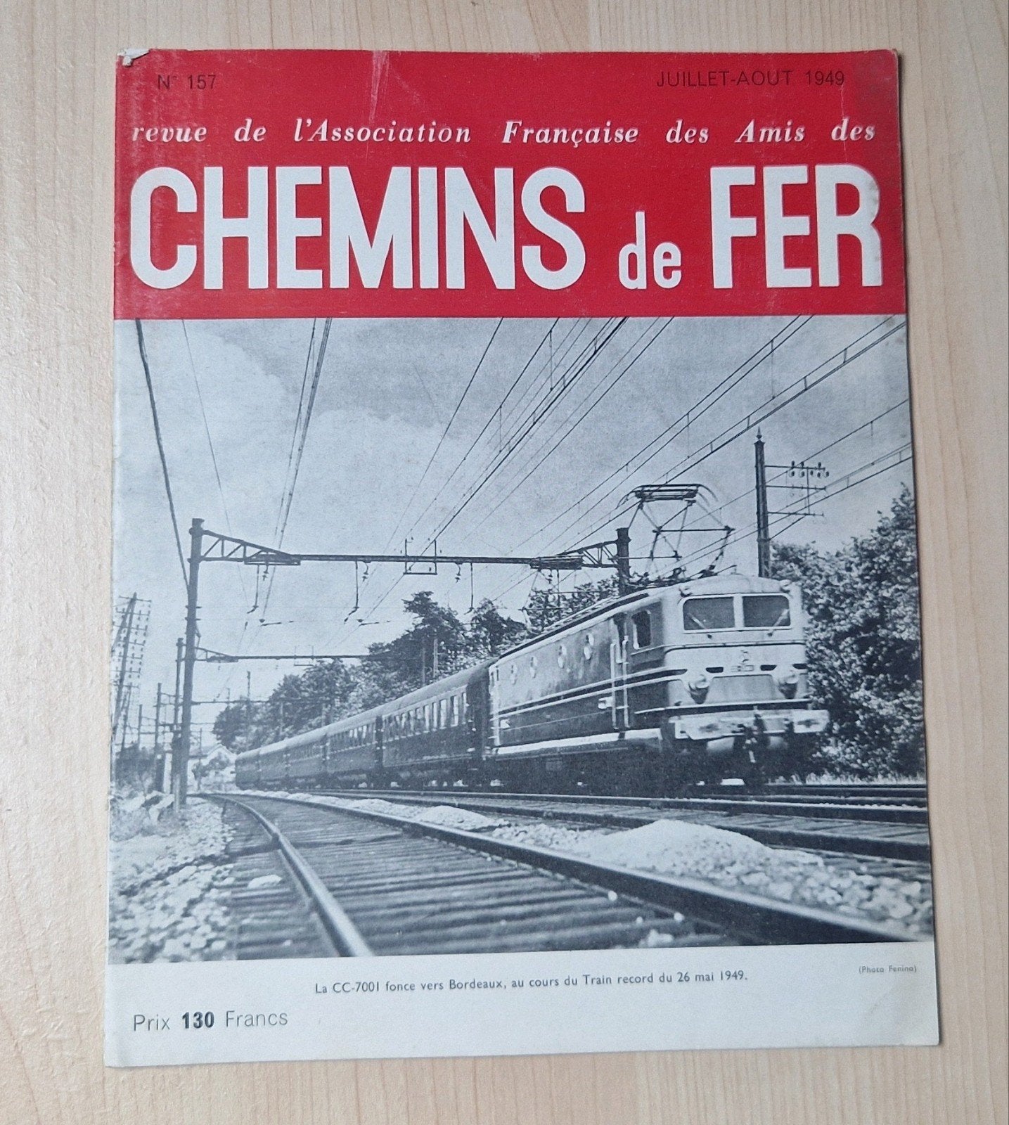 chemin de fer - 1949, Collections, Trains & Trams, Enlèvement ou Envoi