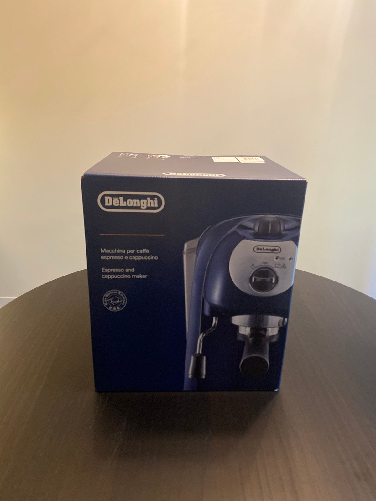 Gloednieuwe Espresso en cappuccino koffiezet van DēLonghi, Electroménager, Enlèvement