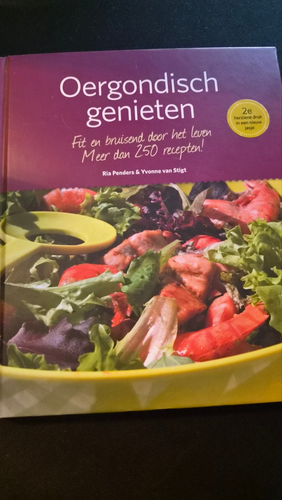 Ria Penders - Oergondisch genieten, Boeken, Kookboeken, Ophalen, Ria Penders; Yvonne van Stigt