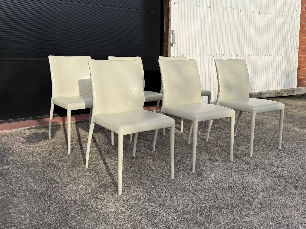 6x Jori Mikono stoelen, Vitra leolux italia durlet Knoll cor ligne roset Cassina de sede, Enlèvement ou Envoi, Autres couleurs