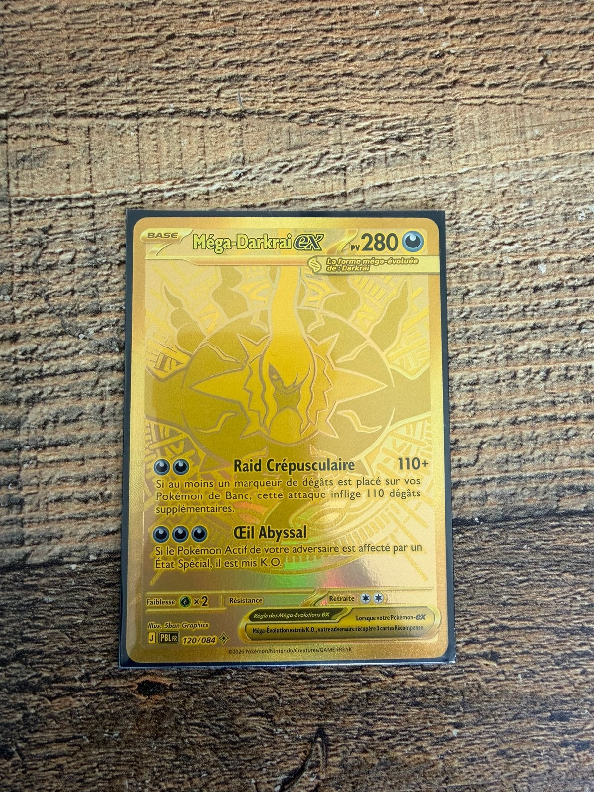 Carte Pokémon Mega Darkrai ex, Hobby & Loisirs créatifs, Enlèvement, Comme neuf