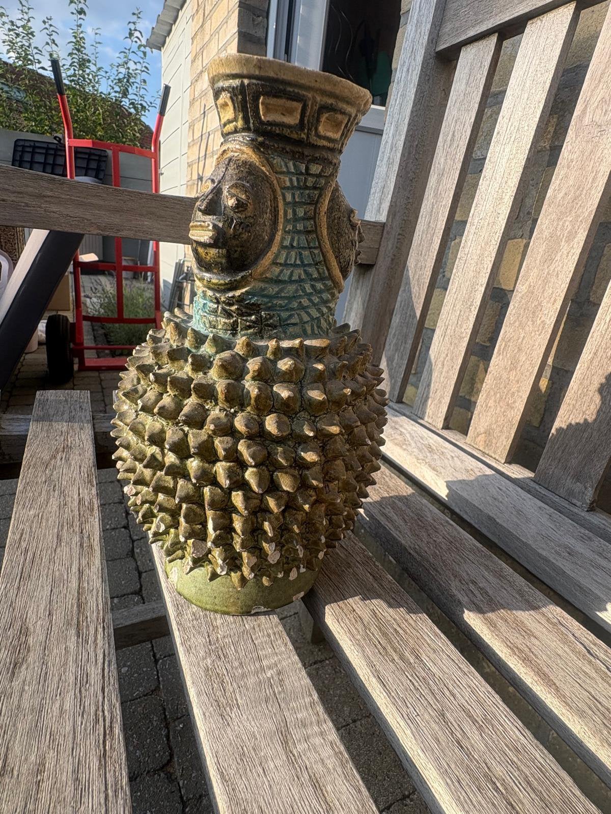 Decoratieve vaas, Ophalen