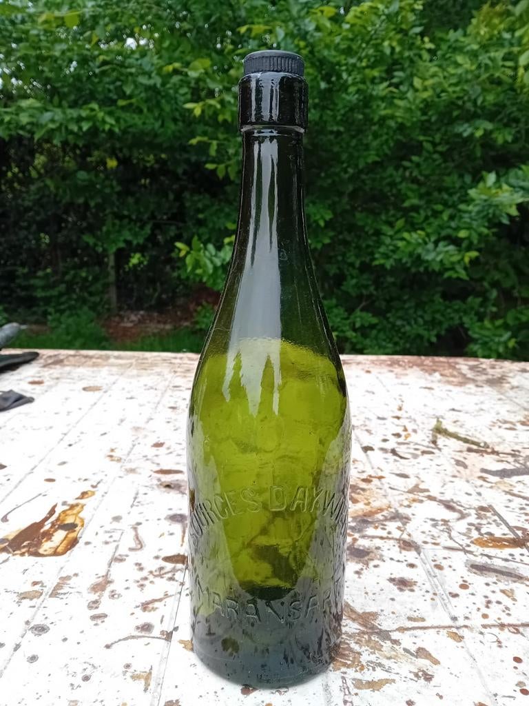 Ancienne bouteille d'eau vintage sources d'Aywiers Maransart, Collections, Enlèvement ou Envoi