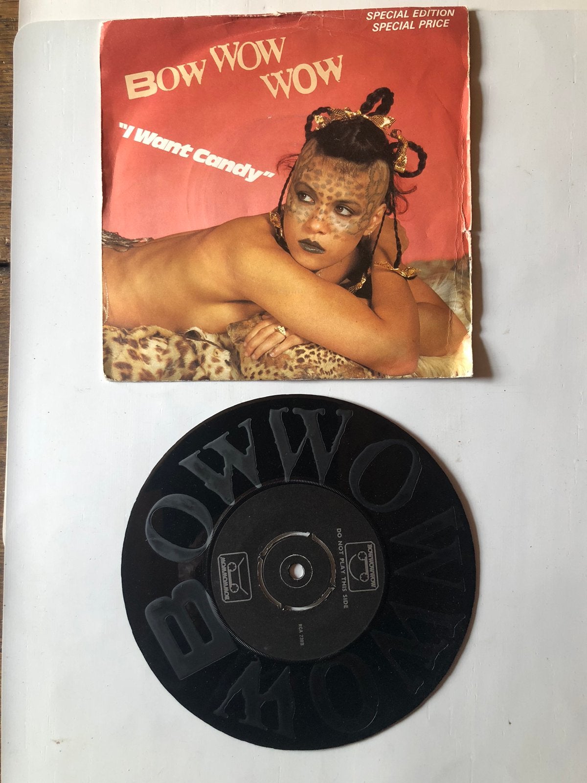 Bow Wow Wow : I want Candy (vinyle gravé !), Envoi, Comme neuf