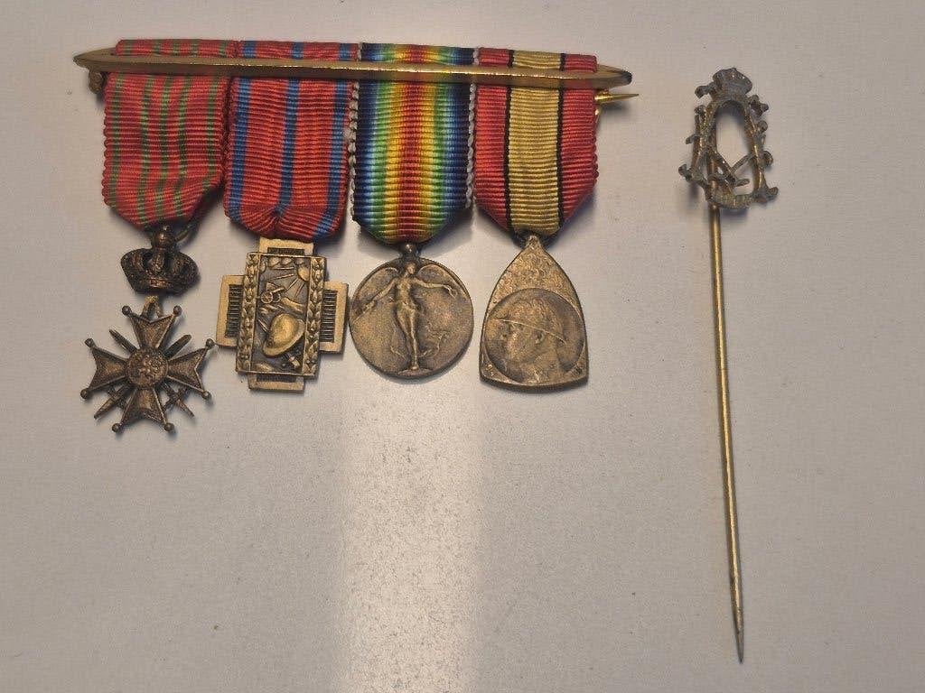 WW1 MEDAILLES BELGE 14_18, Collections, Enlèvement ou Envoi, Armée de terre
