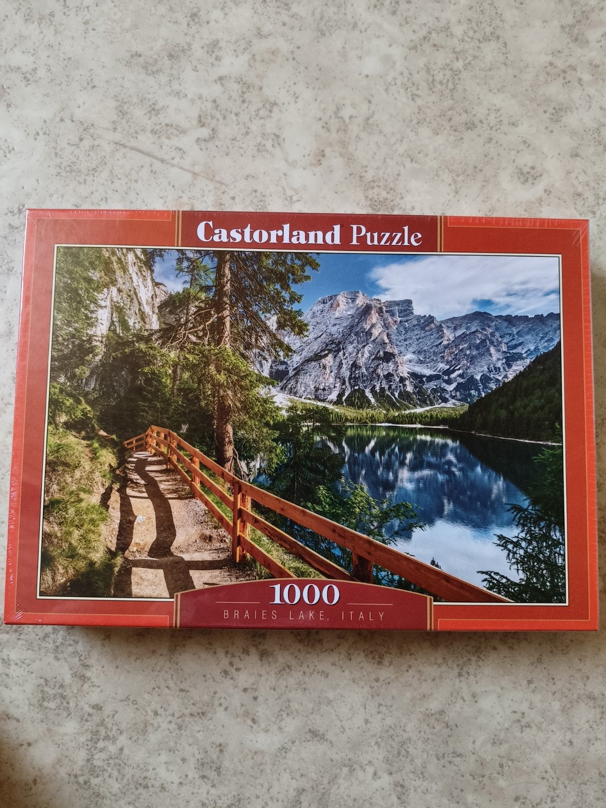 Castorland Braies Lake Italy Puzzle 1000 pièces, Enlèvement, Neuf