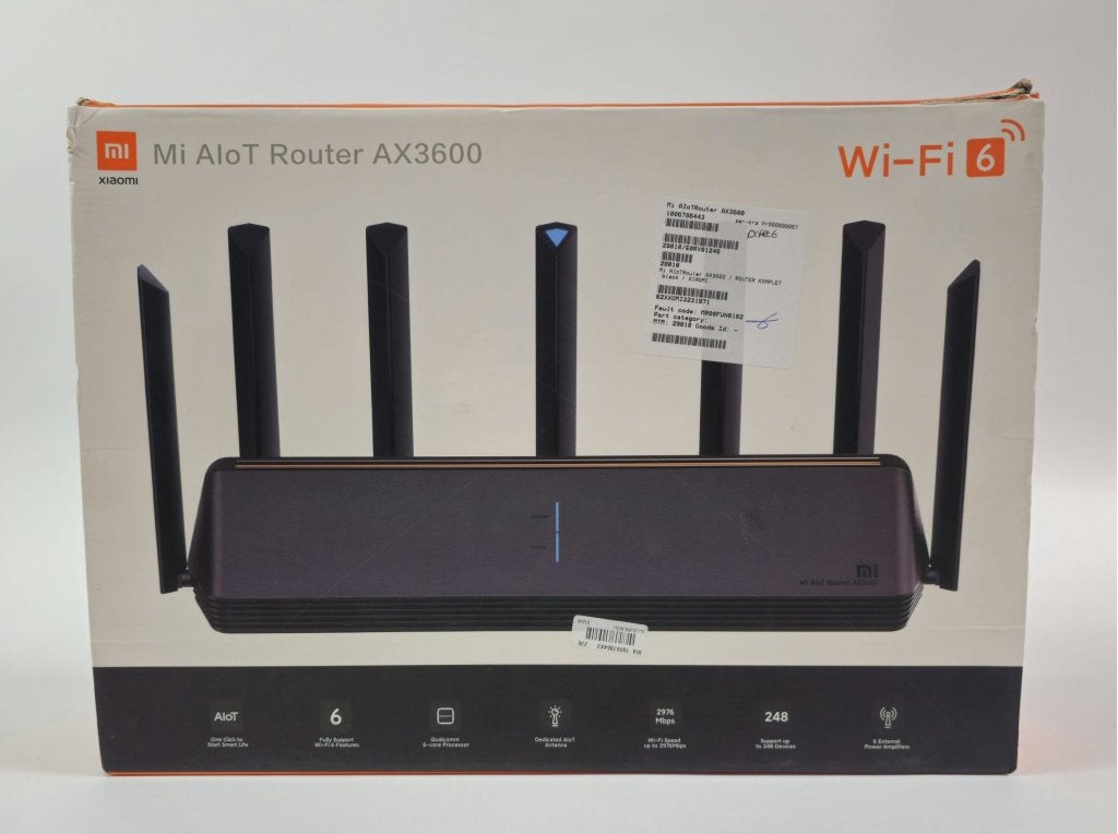 Xiaomi Mi AIoT Router AX3600 | Retourdeal, Informatique & Logiciels, Niet ingevuld, Niet ingevuld, Niet ingevuld