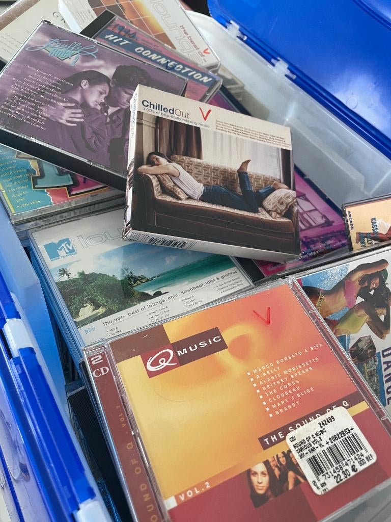 grote collectie CD's, TV, Hi-fi & Vidéo, Lecteurs CD, Utilisé, Enlèvement