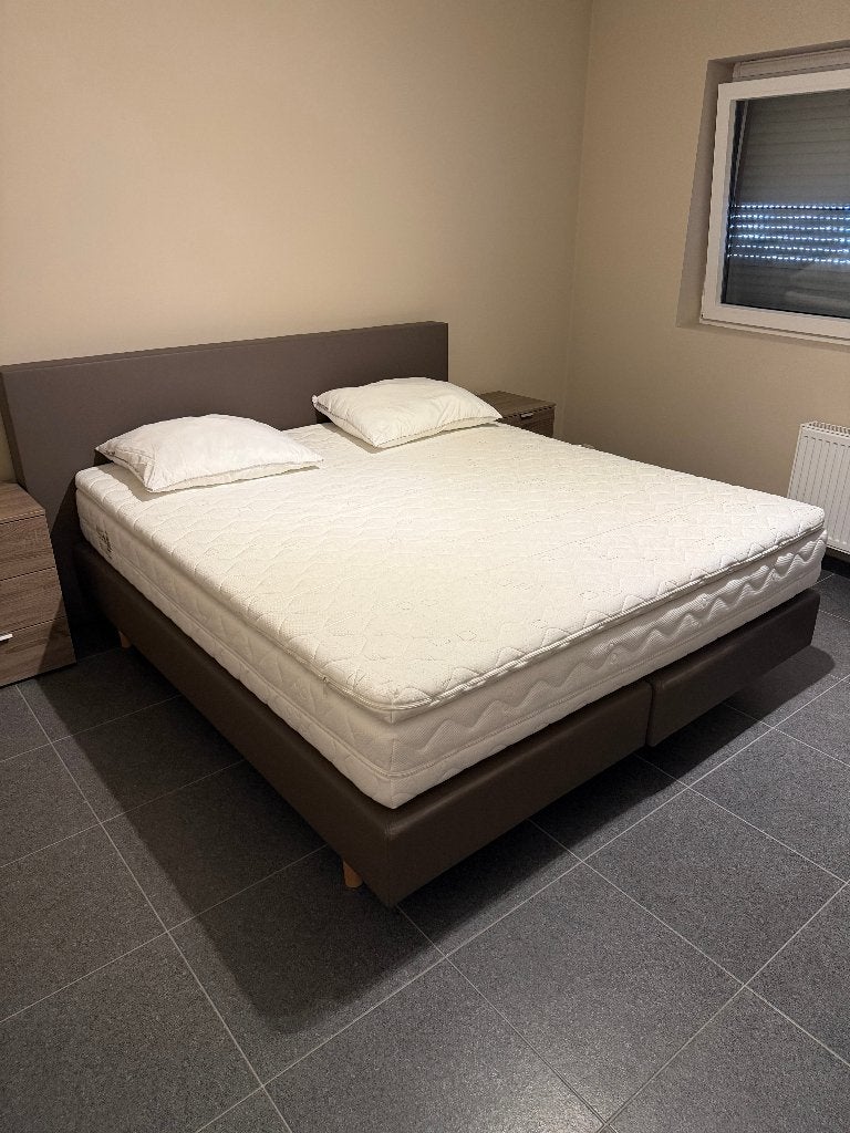 Ruime en comfortabele Boxspring, Ophalen, Bruin, Overige maten, Modern