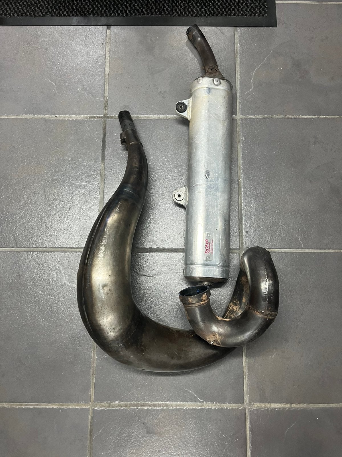 Échappement Honda cr500., Enlèvement, Utilisé