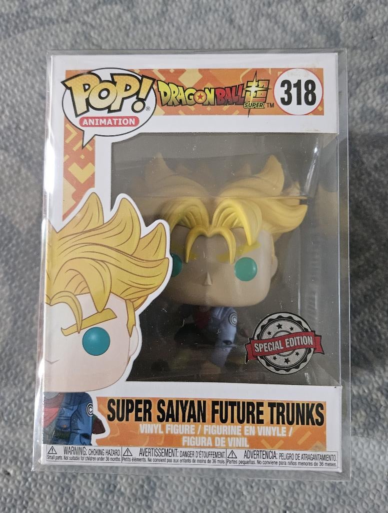 Funko Pop ! n318 - Super Saiyan Future Trunks - DBS, Enlèvement ou Envoi, Neuf