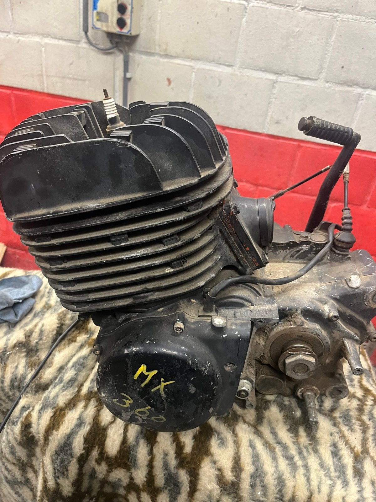 Yamaha mx 360 motor, Motoren, Ophalen of Verzenden