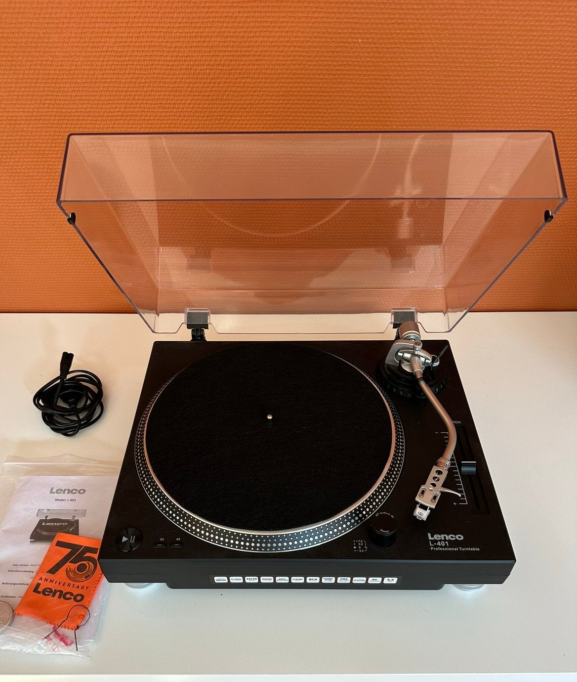 Lenco Platenspeler, Audio, Tv en Foto, Platenspelers, Zo goed als nieuw, Platenspeler, Ophalen