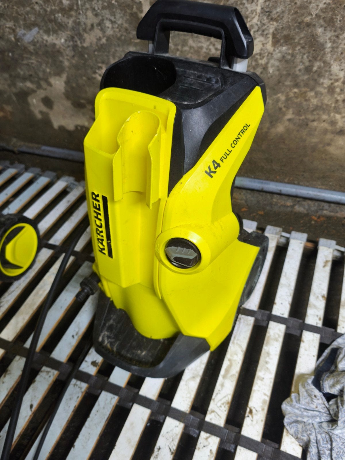 karcher K4 full control, Ophalen