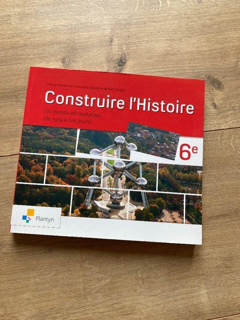 manuel Construire l'histoire 6e, Histoire, Enlèvement ou Envoi, Plantyn, Utilisé