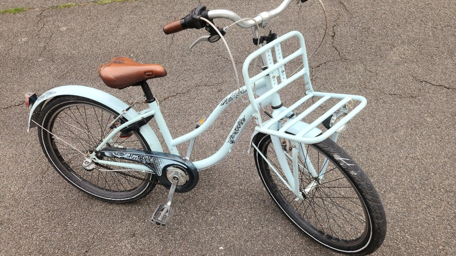 meisje fiets, Ophalen of Verzenden