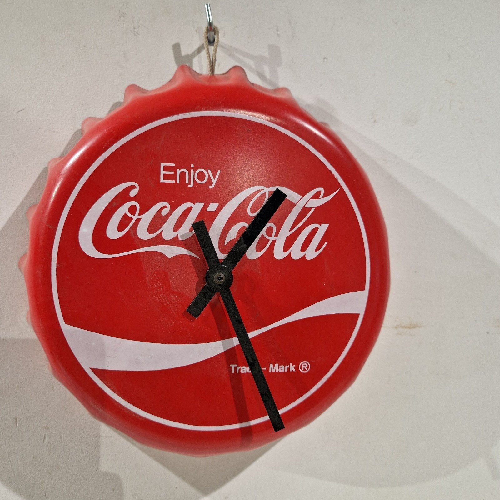 grote coca cola klok , wandklok, Verzamelen, Ophalen of Verzenden, Gebruiksvoorwerp