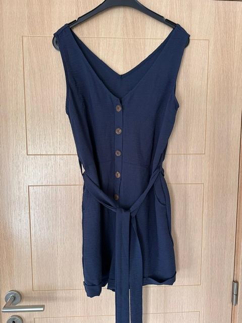 Playsuit Shein maat M (nr7410), Kleding | Dames, Jumpsuits, Maat 38/40 (M), Blauw, Ophalen of Verzenden, Zo goed als nieuw