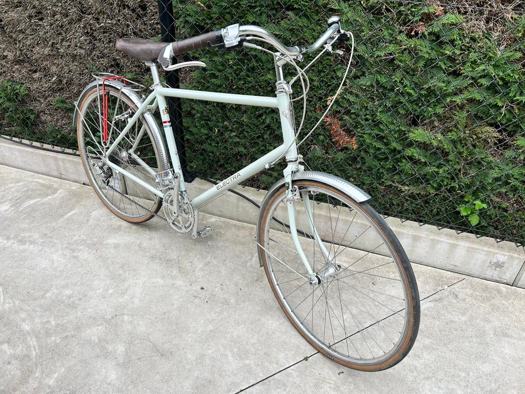 Fiets electra retro zeer goede staat, Ophalen, Velgrem, Versnellingen, Zo goed als nieuw