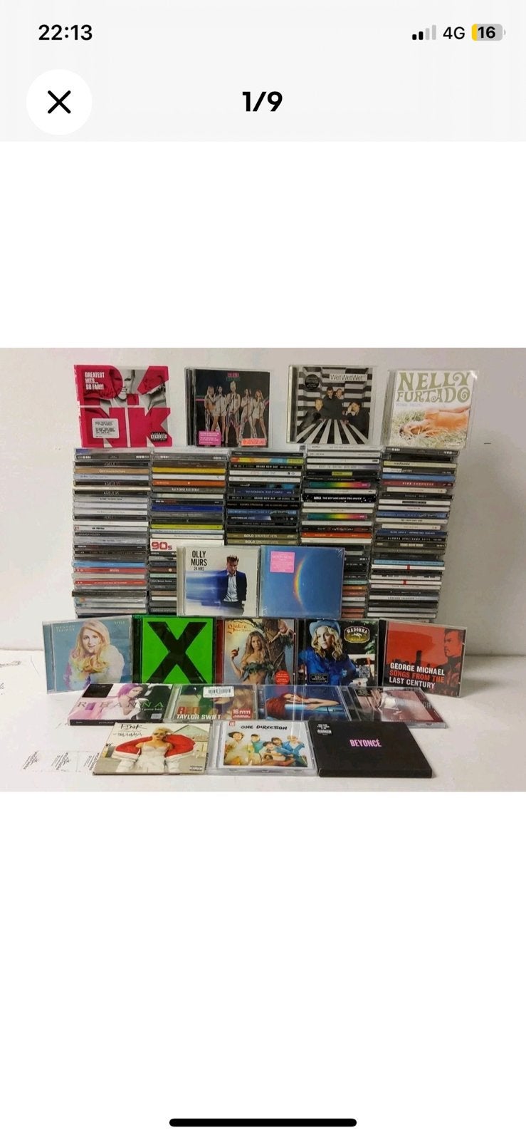 215 x 90s/00s/2010s CD JobLot, Envoi, Comme neuf