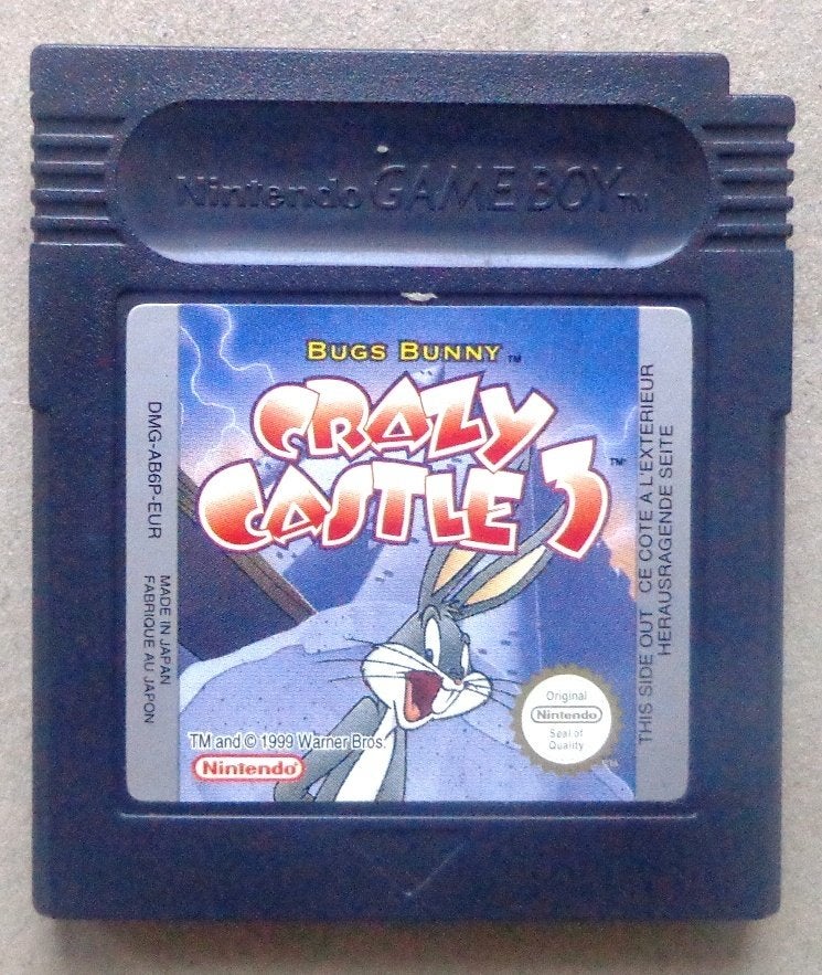 Bugs Bunny Crazy Castle 3 voor de Gameboy Color en Advance, Ophalen of Verzenden, Gebruikt