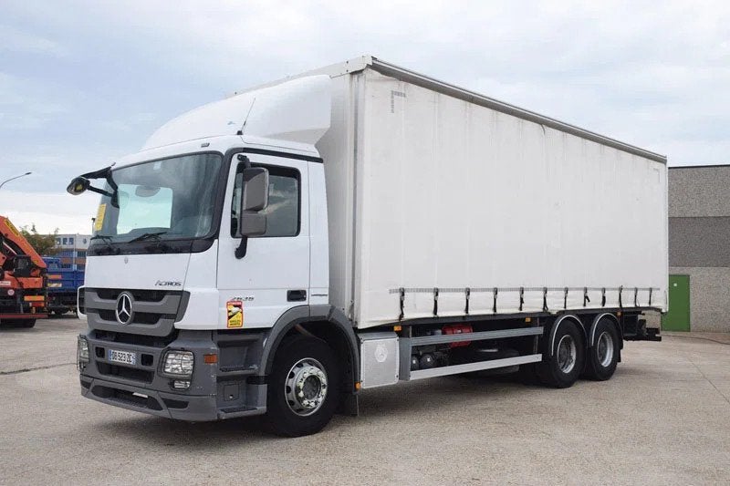 Mercedes-Benz Actros 2636 Buetec EEV - curtainsider, Auto's, Vrachtwagens, Automaat, Euro 5, Achterwielaandrijving, 360 pk