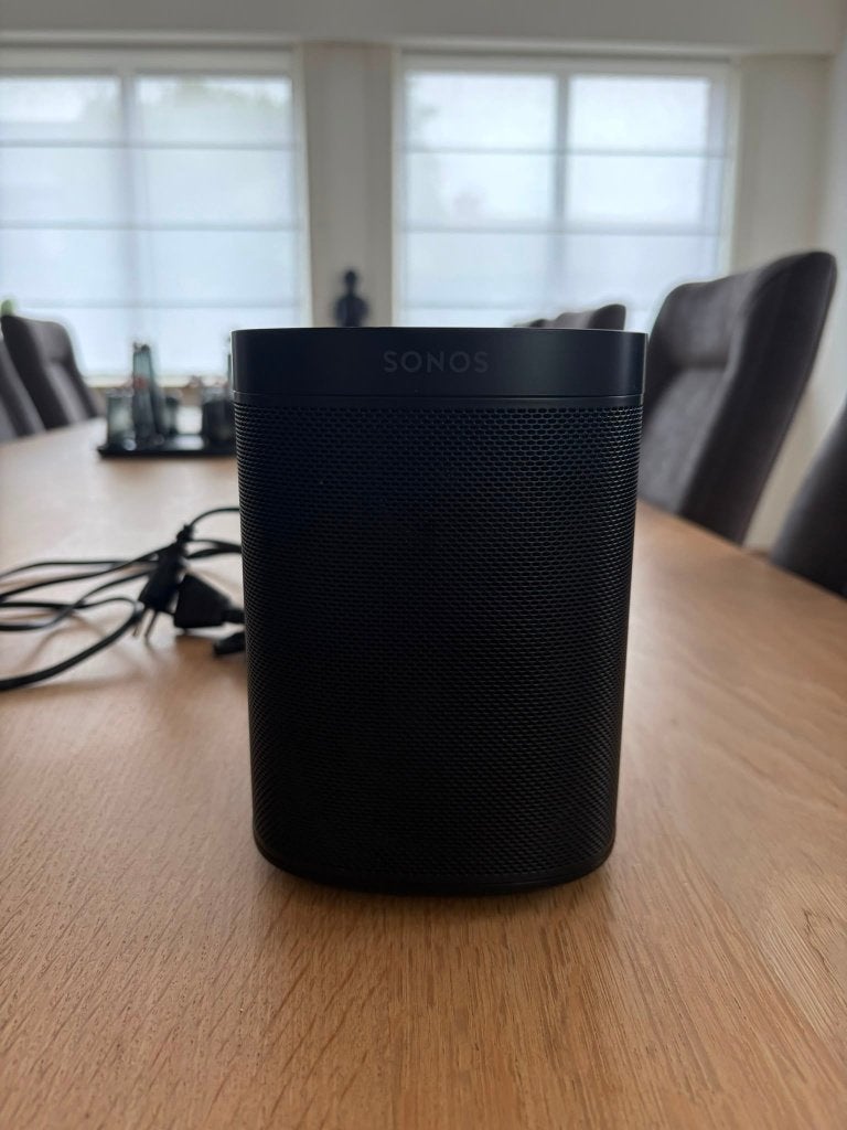 2x Sonos One (zwart) speakers – met microfoonfunctie, Audio, Tv en Foto, Luidsprekerboxen, Bluetooth, Ophalen, Zo goed als nieuw