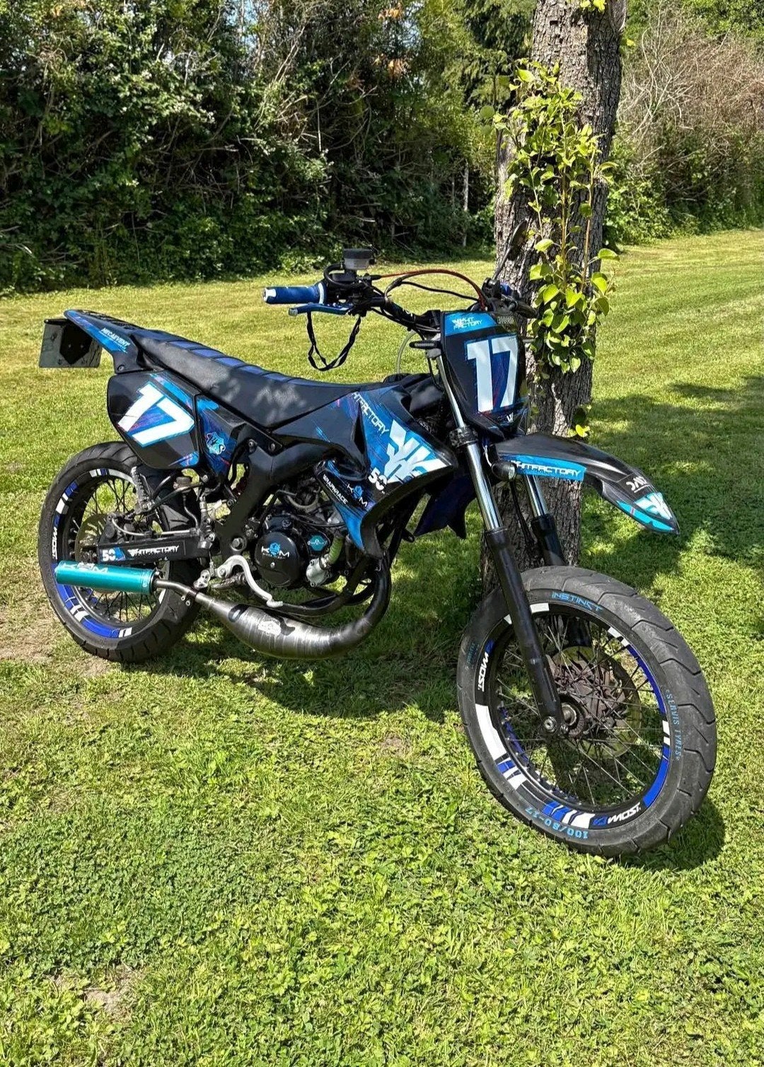 Yamaha dt50r 77br, Ophalen, Zo goed als nieuw, Yamaha