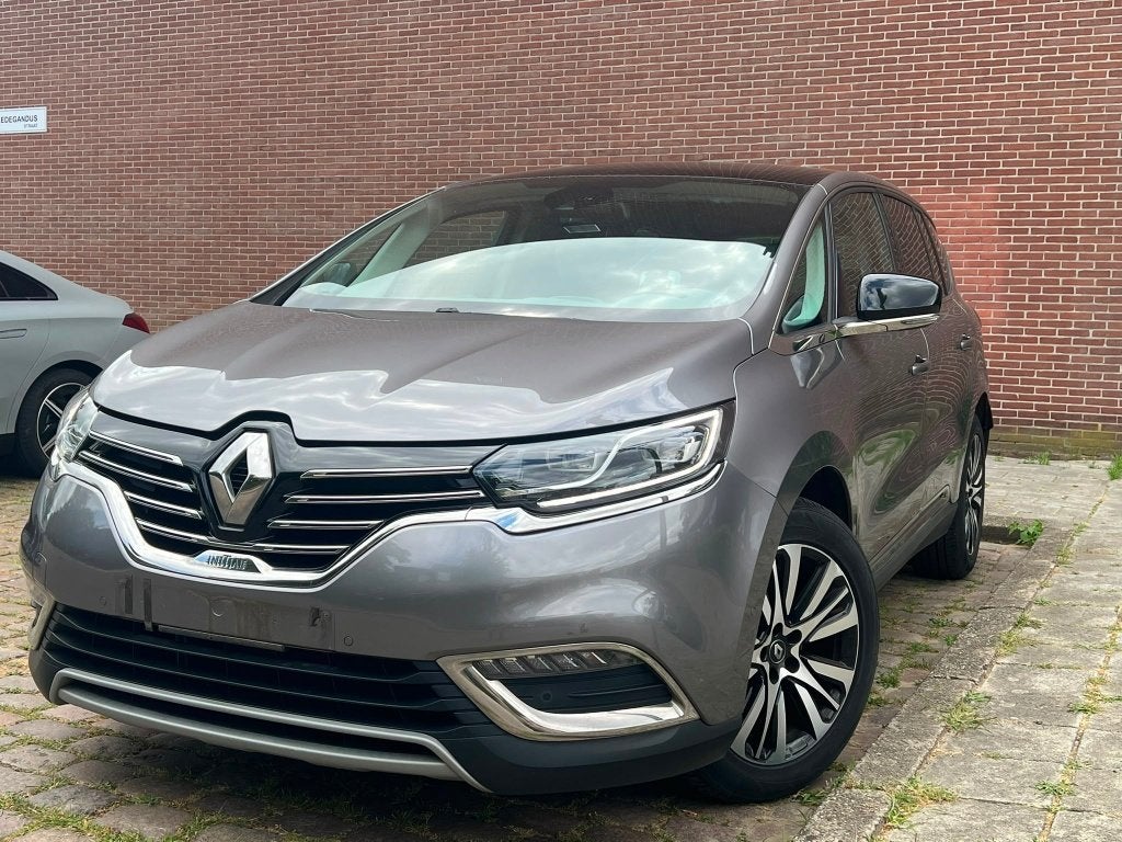 Renault Espace 1.6 diesel Automaat euro 6b, Autos, Renault, Argent ou Gris, Achat, Euro 6, Noir