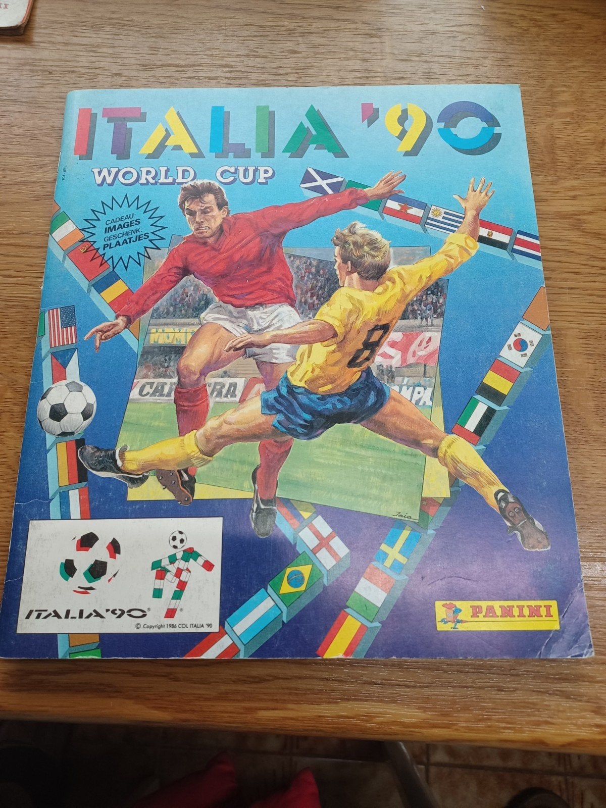 Panini Italia 90 complet, Enlèvement ou Envoi
