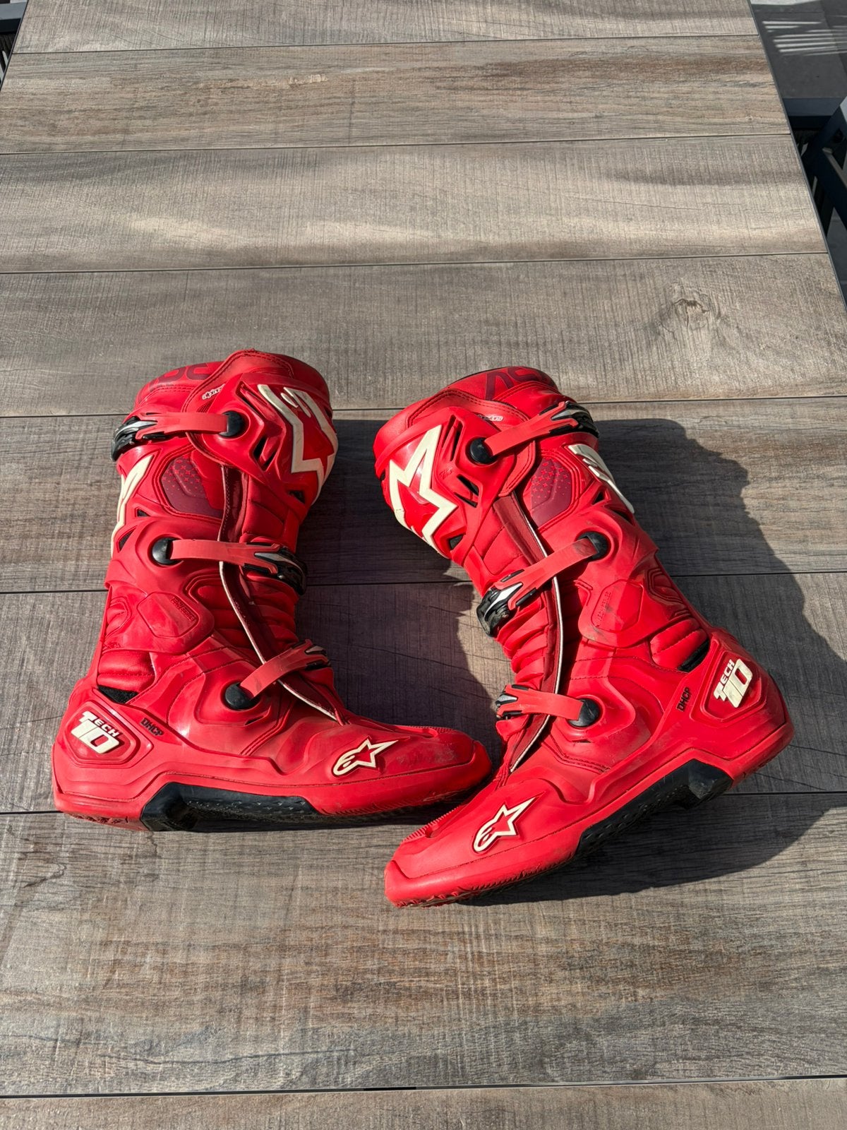 Alpinestars tech10, Enlèvement, Utilisé, Vêtements ou Chaussures