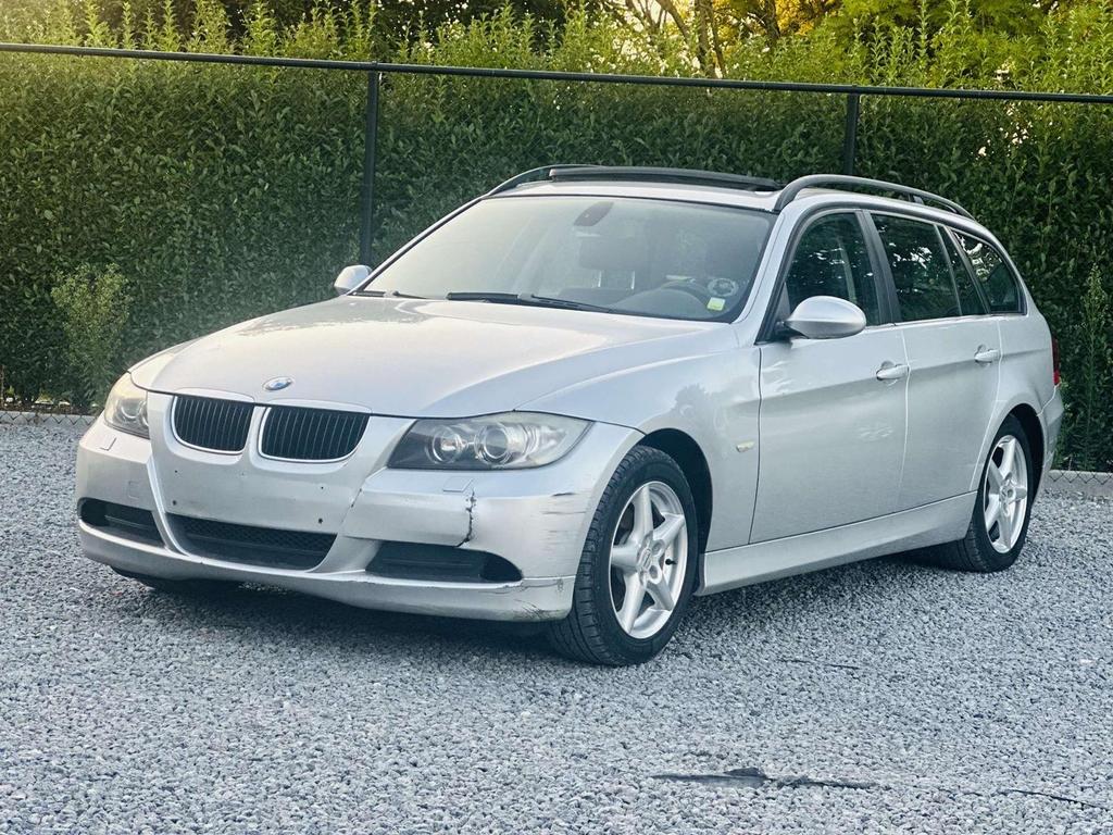 Bmw 318i Benzine 129Pk 2007 Xenon-OpenDak, Auto's, Leder, Bedrijf, 5 deurs, Euro 4