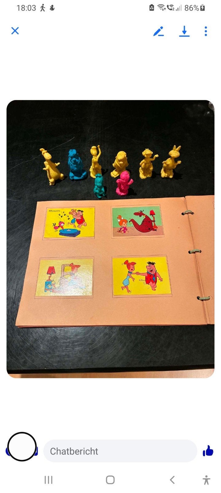 flinstones, Hobby en Vrije tijd, Stickers en Plaatjes, Ophalen